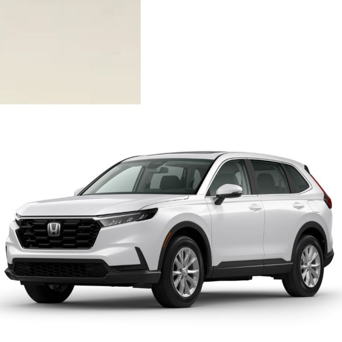 Фарба за кодом акрилова біла NH0 WHITE для автомобілів Honda