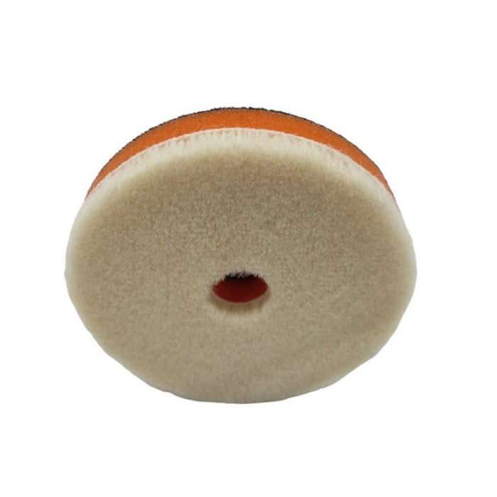 Полірувальне коло - ZviZZer Detail Pad Thermo Velour Wool Pad 80/15/80мм (беж)