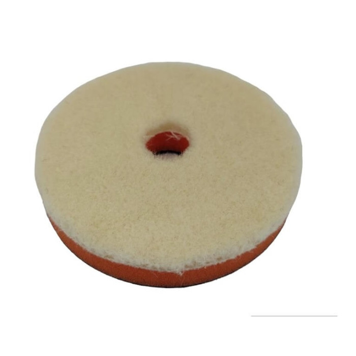 Полірувальне коло - ZviZZer Detail Pad Thermo Velour Wool Pad 80/15/80мм (беж)