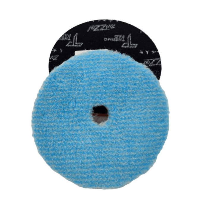 Полірувальне коло - ZviZZer Pad Thermo Hybrid Wool Pad 130/15/130мм. (блакитний)