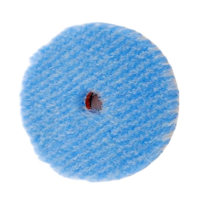 Полірувальне коло - ZviZZer Detail Pad Thermo Hybrid Wool Pad 80/15/80мм. (блакитний)
