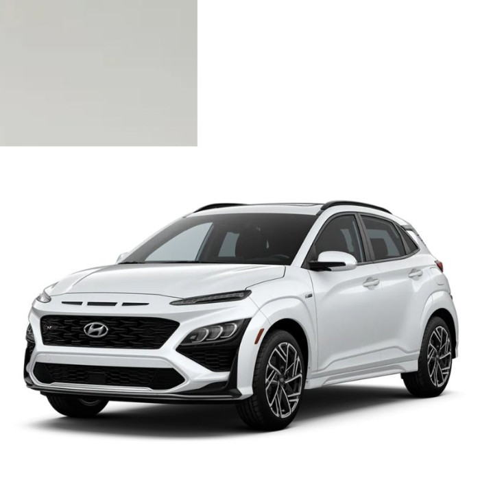 Фарба за кодом акрилова біла PGU WHITE CRYSTAL для автомобілів Hyundai