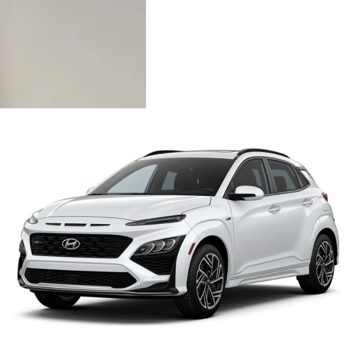 Фарба за кодом акрилова біла YAC CREAMY WHITE для автомобілів Hyundai