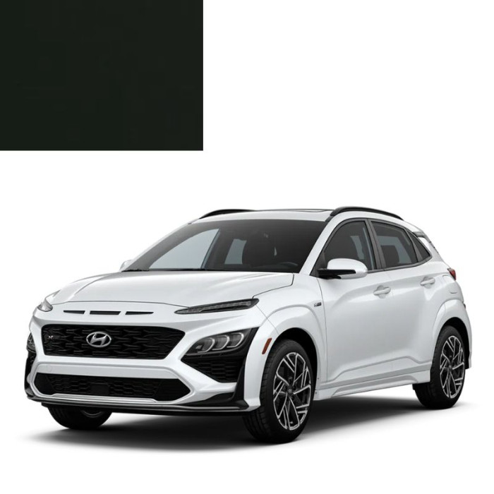 Фарба за кодом акрилова зелена 013 VERDE ABETE, RAL 6009 для автомобілів Iveco