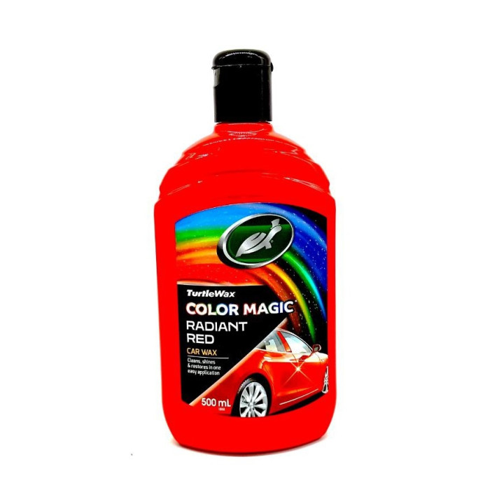 Поліроль червоний 500мл TURTLE WAX Color Magic 52711/FG8313