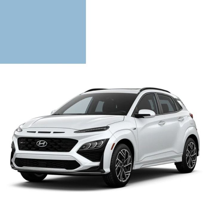 Фарба за кодом акрилова синя 50158 (367) BLUE LIGHT для автомобілів Iveco