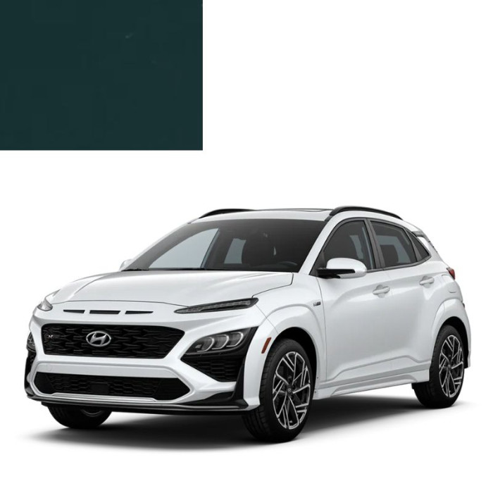 Фарба за кодом акрилова зелена 52012 VERDE, RAL 6004 BLAUGRUEN для автомобілів Iveco