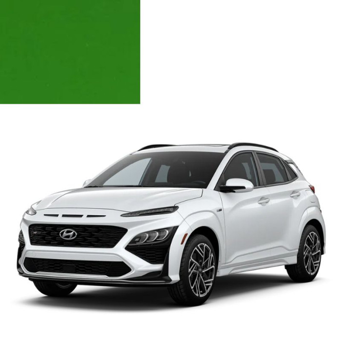 Фарба за кодом акрилова зелена 52017 (083) GREEN для автомобілів Iveco