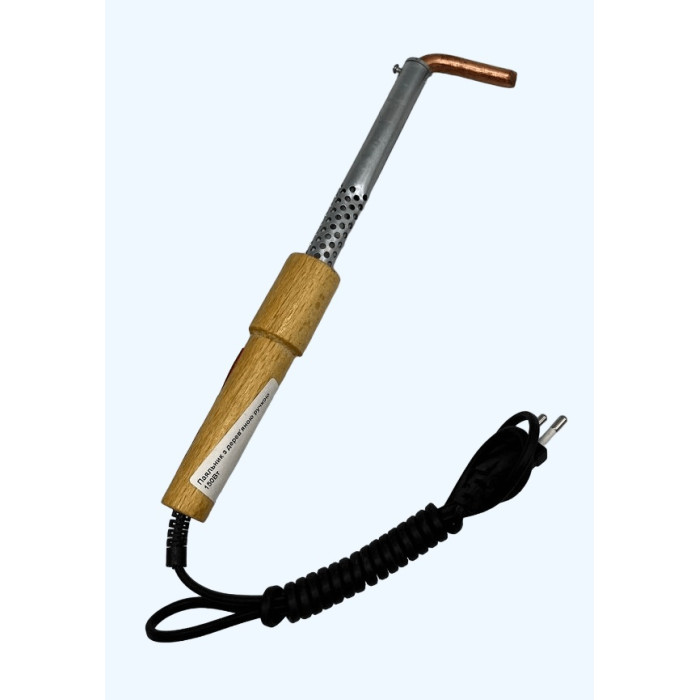 Паяльник із дерев'яною ручкою 150Вт