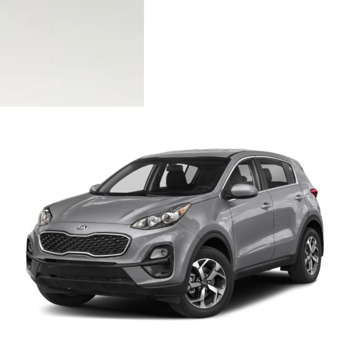 Фарба за кодом акрилова біла WD WHITE для автомобілів Kia