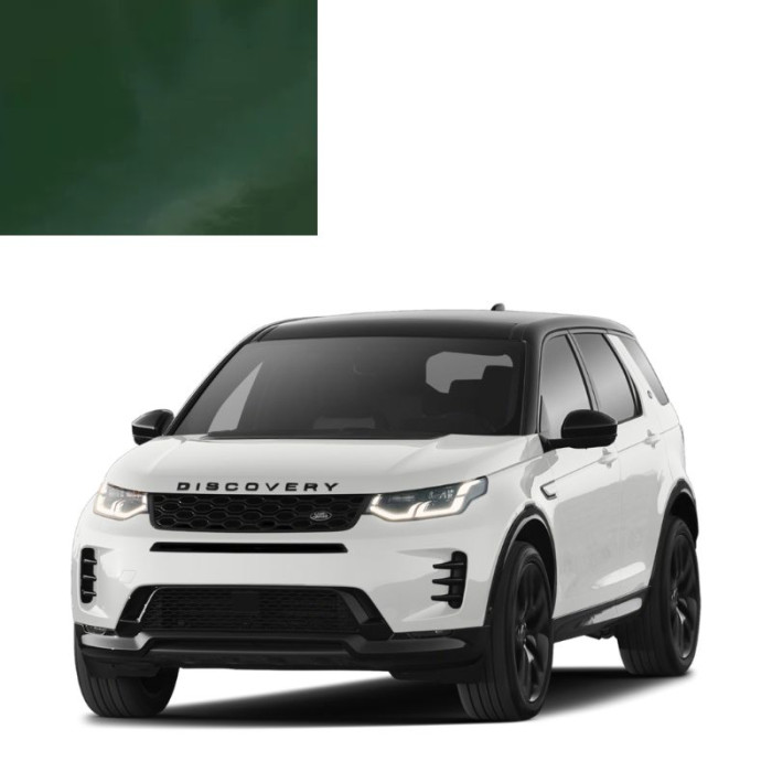 Фарба за кодом акрилова зелена HYE (570) GREEN для автомобілів Land Rover