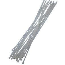 Хомути пластикові чорні/білі 4,8*400 БІЛОВТО