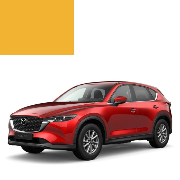 Фарба за кодом акрилова жовта TM POP YELLOW для автомобілів MAZDA