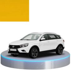 Фарба за кодом металік жовта 1035 YELLOW для автомобілів Lada