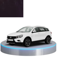 Фарба за кодом металік фіолетова 107 AUBERGINE, Баклажан для автомобілів Lada