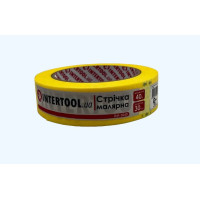 Малярна стрічка 30 мм. 40 м (жовта) INTERTOOL DM-3040