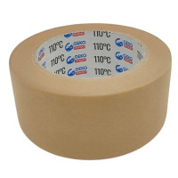 Малярная лента GEKO коричневая 110*C 24мм*50м (48)