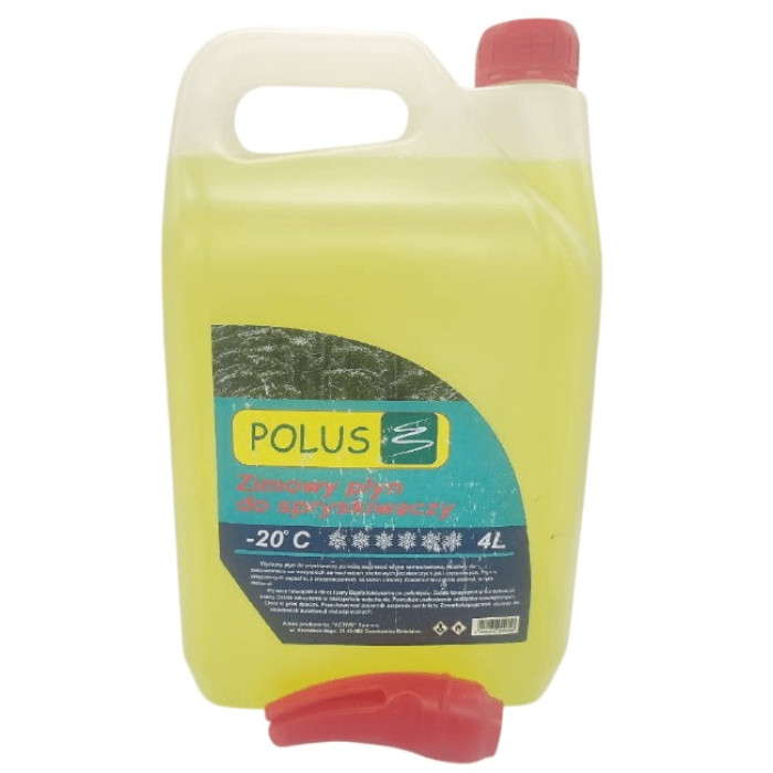 Омыватель стекла (зимний) – 20C 4 л Дыня POLUS Польша (канистра с лейкой)