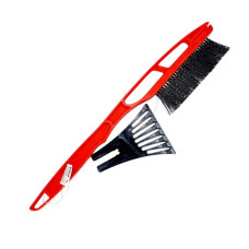 Зимова щітка зі скребком VITOL від снігу та льоду, пластик 53см