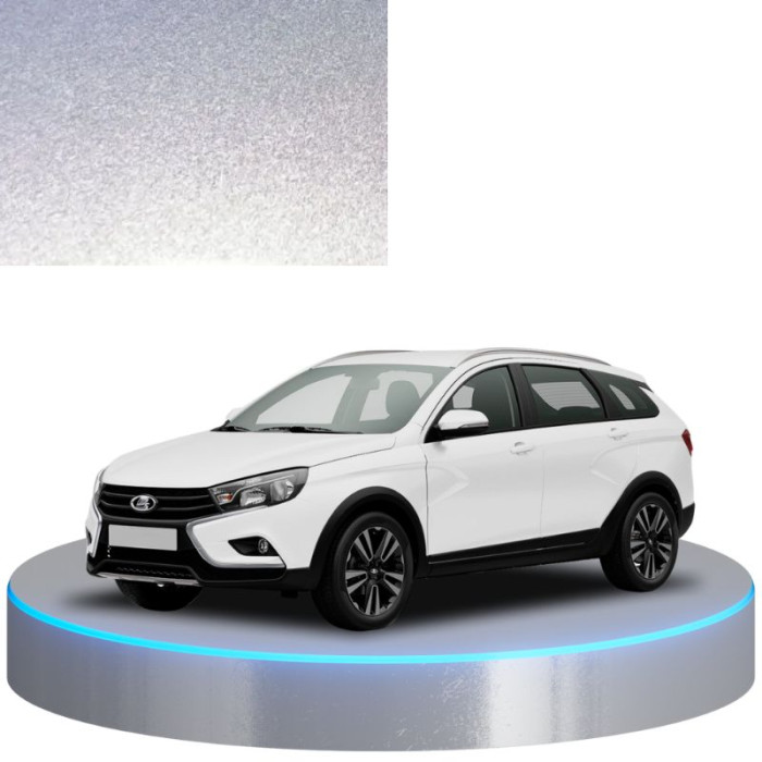 Краска по коду металлик серая 166 LILAC, FLIEDER для автомобилей Lada