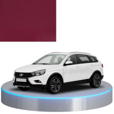 Краска по коду металлик красная 180 GRANAT, Гранат для автомобилей Lada