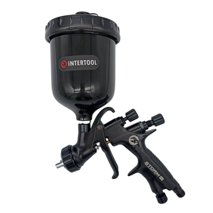 Пистолет покрасочный BLACK M-DIAMOND INTERTOOL HVLP PT-0168 1.8мм