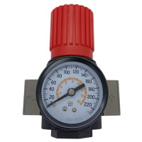 Регулятор тиску 1/2", 1-16 бар, 4000 л/хв. INTERTOOL PT-1428  професійний