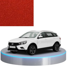 Краска по коду металлик красная 190 KALIFORNIA для автомобилей Lada