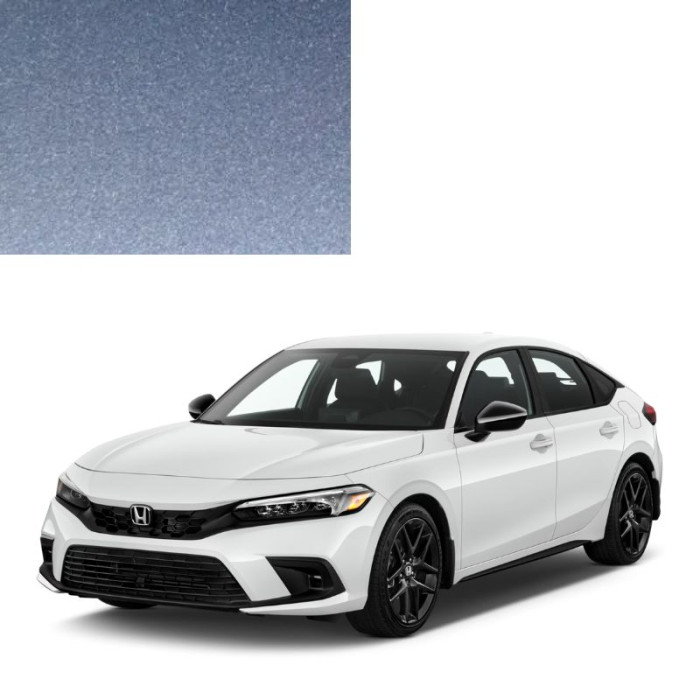 Краска по коду металлик синяя B506M ICE BLUE для автомобилей Honda