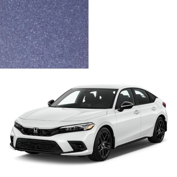 Краска по коду металлик синяя B509M EFFECT BLUE-PURPLE для автомобилей Honda