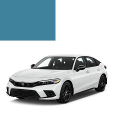 Краска по коду металлик синяя B511M TOURMARINE BLUE для автомобилей Honda