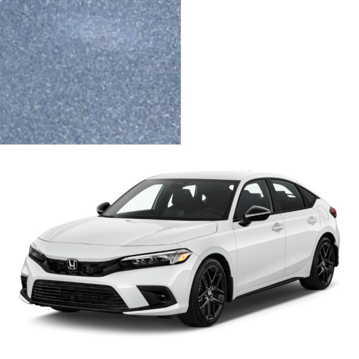 Краска по коду металлик синяя B512M MAGNETIC для автомобилей Honda
