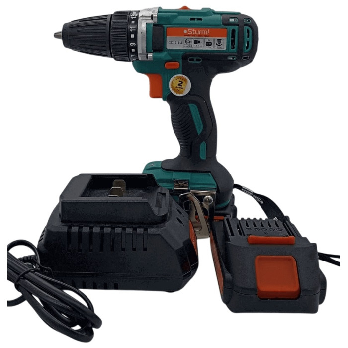 Дрель аккумуляторная STURM Li-Ion 18B, 2,0A, 2 аккум.