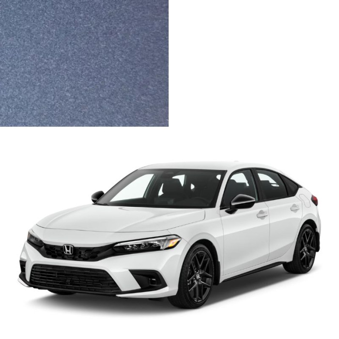 Краска по коду металлик синяя B513M NUERBUGRING BLUE для автомобилей Honda