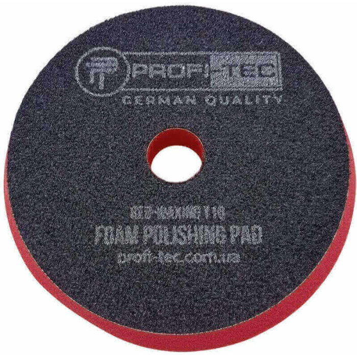 Полировальная губка PROFI-TEC FOAM POLISHING PAD RED-WAXING T10