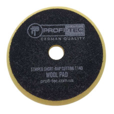 Полировальная губка PROFI-TEC WOOL PAD STRIPED SHORT NAP CUTTING T140