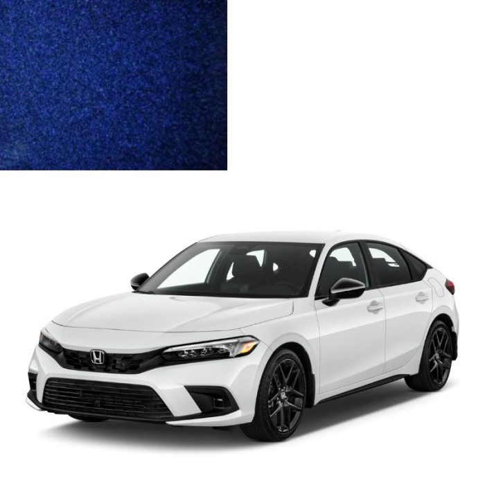 Фарба за кодом металік синя B536P RAYAL BLUE для автомобілів Honda