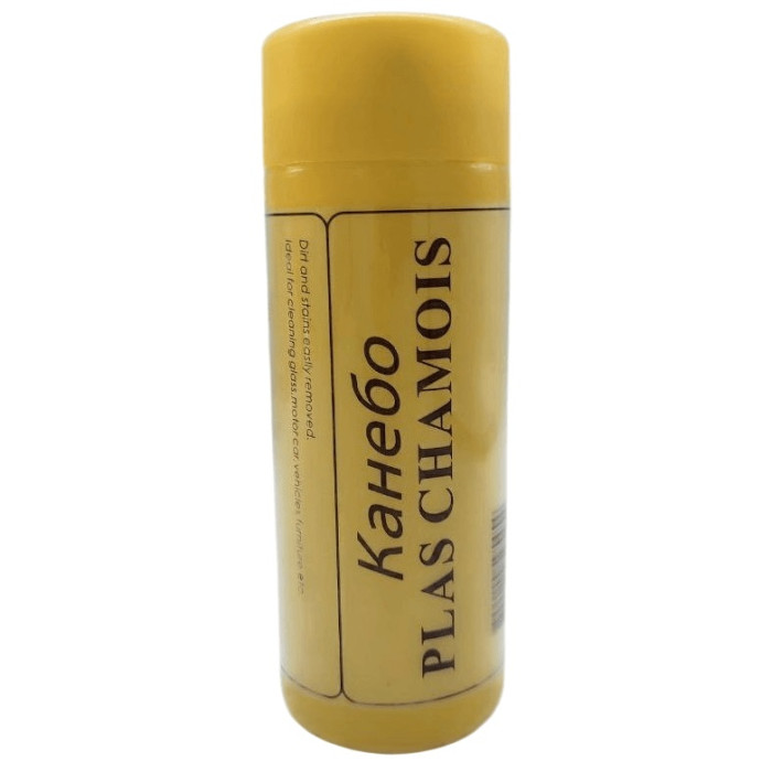 Салфетка искусственная замша 43 х 32 см Kanebo ND желтая (влажная в тубе)