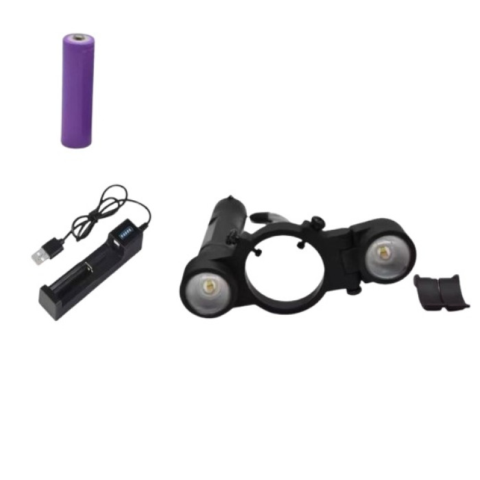 Фонарь к краскопульту с аккумулятором