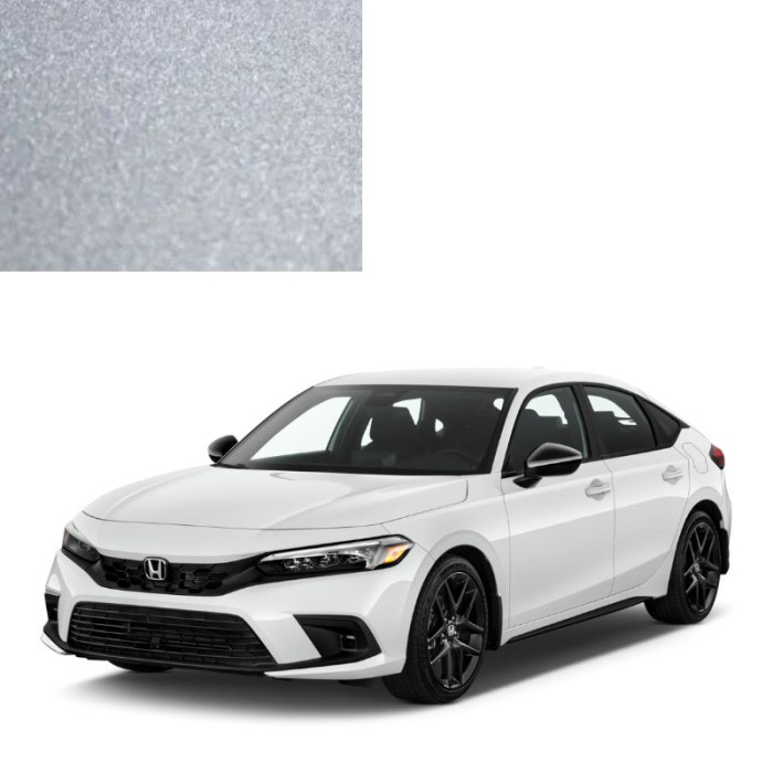 Фарба за кодом металік срібляста B538M BLUISH SILVER для автомобілів Honda