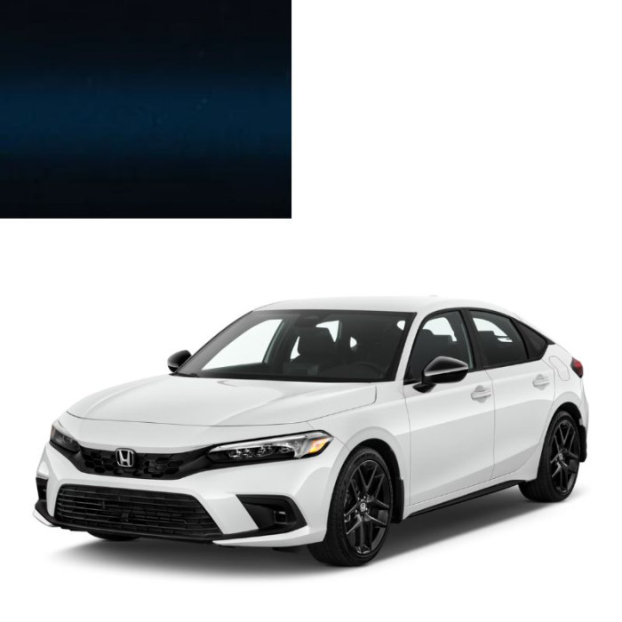 Фарба за кодом металік синя B54P COBALT BLUE для автомобілів Honda