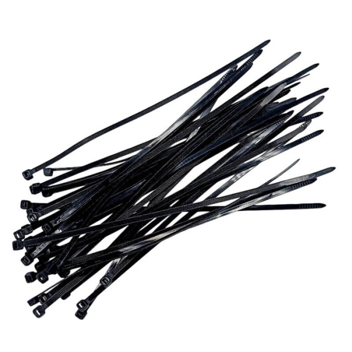 Хомути MOLDER пластикові чорні 4.8*250 (100шт/уп) ПОШТУЧНО
