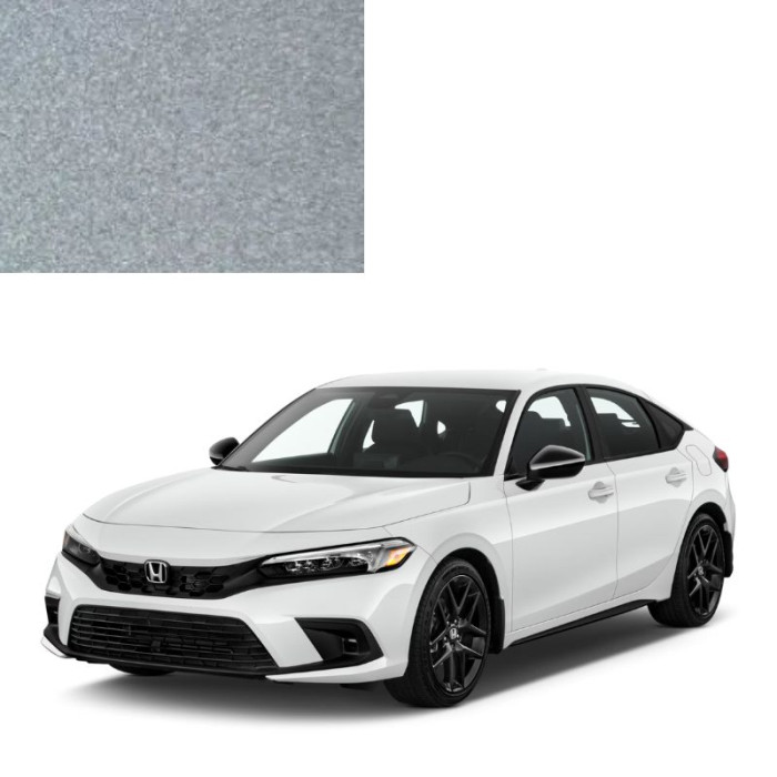 Фарба за кодом металік срібляста BG41P AQUA SILVER для автомобілів Honda