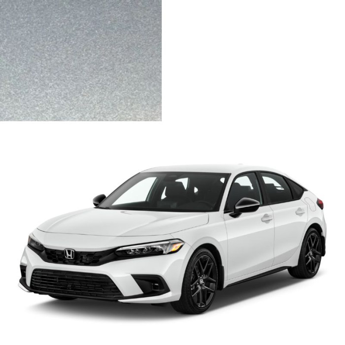 Фарба за кодом металік срібляста BG51M OPAL SILVER для автомобілів Honda