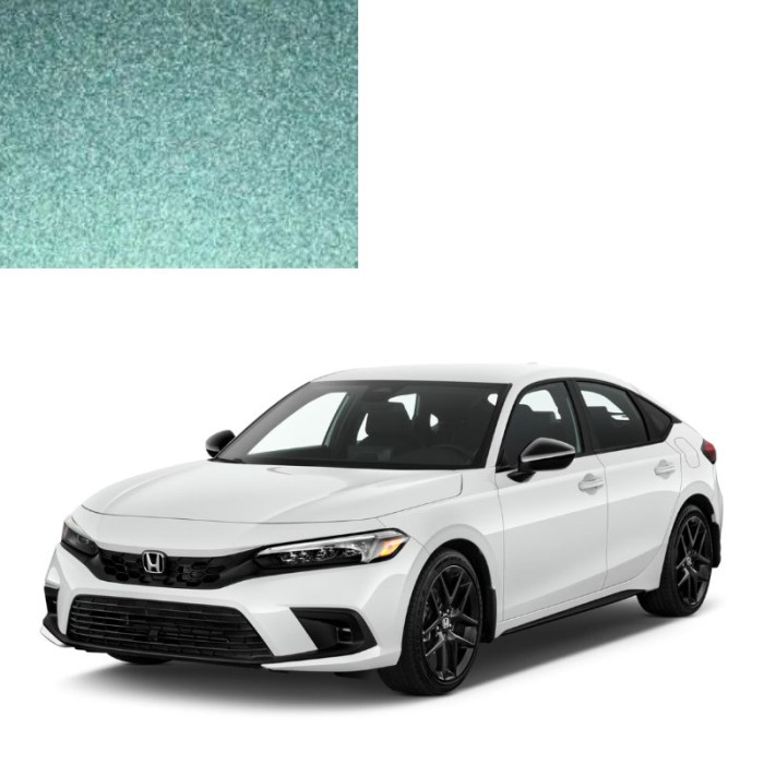 Фарба за кодом металік зелена G505M GREEN для автомобілів Honda