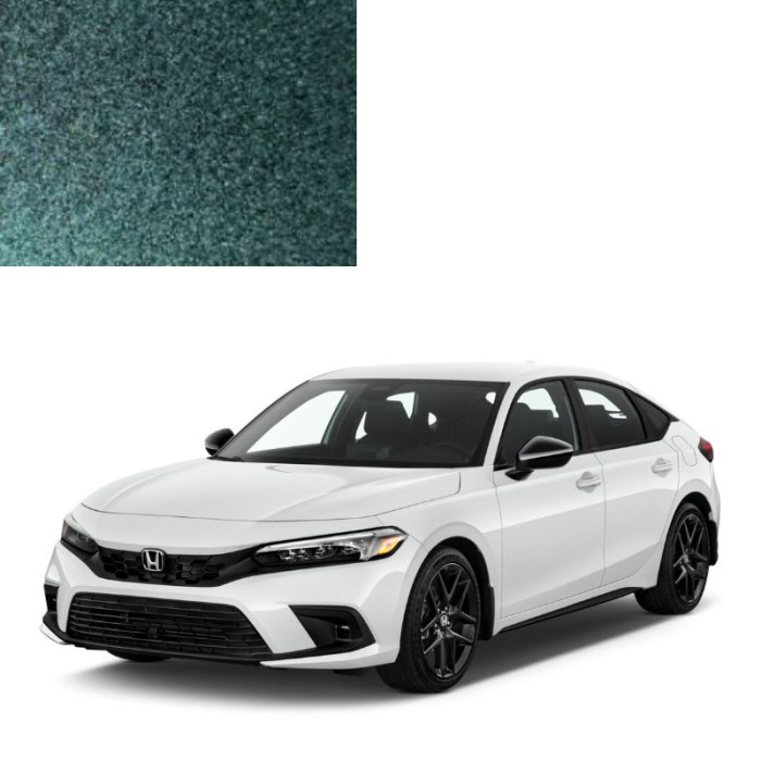 Фарба за кодом металік зелена G508P NOBLE GREEN для автомобілів Honda