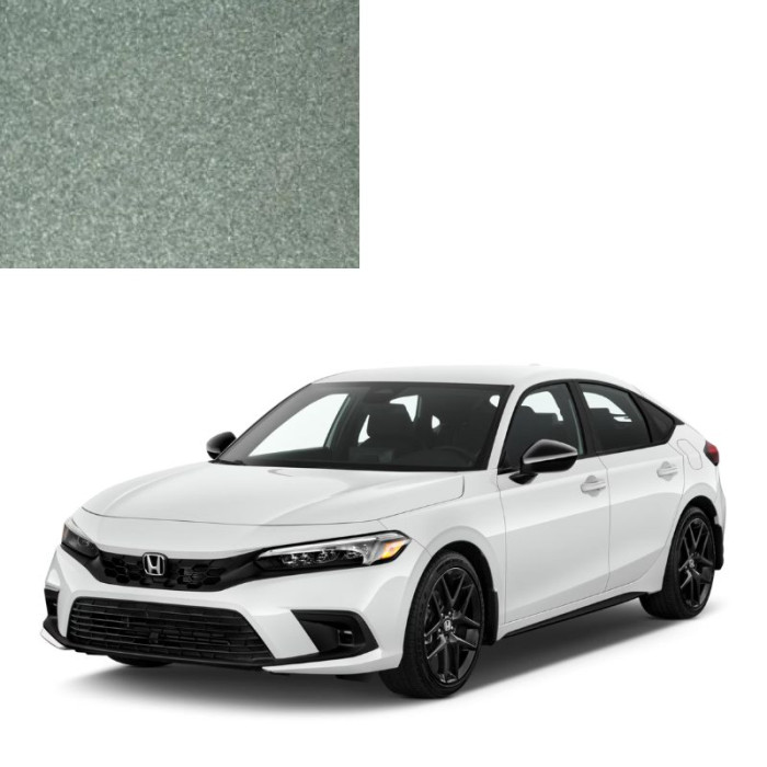 Фарба за кодом металік зелена G511M GALAPAGOS GREEN для автомобілів Honda