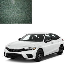 Фарба за кодом металік зелена G86P DARK GREEN BAIKAL для автомобілів Honda