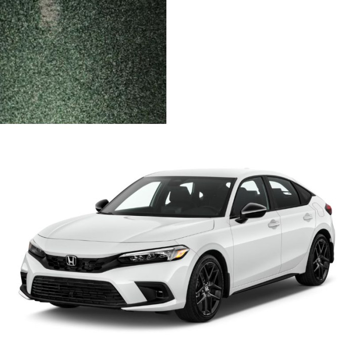 Фарба за кодом металік зелена G98P FICUS GREEN для автомобілів Honda