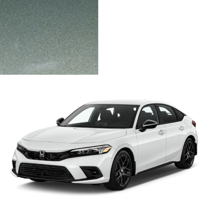 Фарба за кодом металік зелена G99P CASCADE GREEN для автомобілів Honda